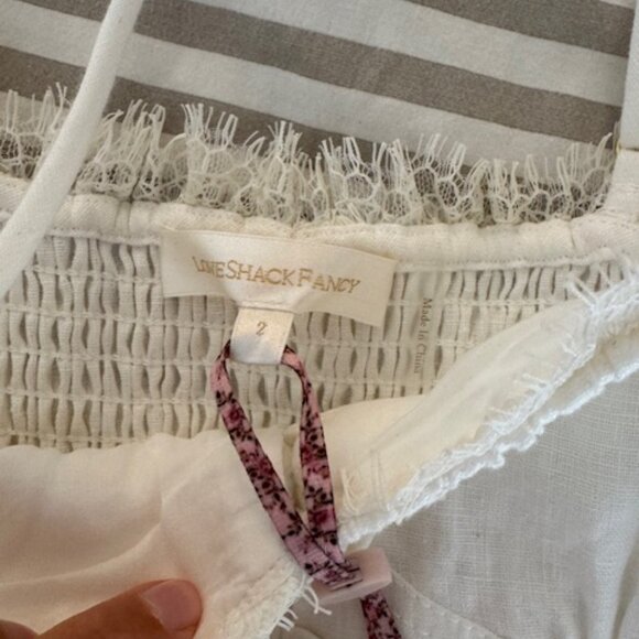 Loveshackfancy linella dress NWT White 2 $495.00 - Picture 4 of 10